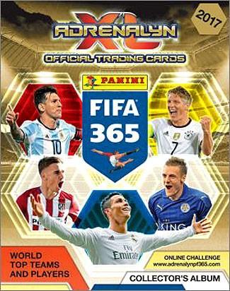 Voetbal 2017 kaarten Adrenalyn XL FIFA 365 Panini, Maat XS of kleiner, Verzenden, Nieuw, Overige typen