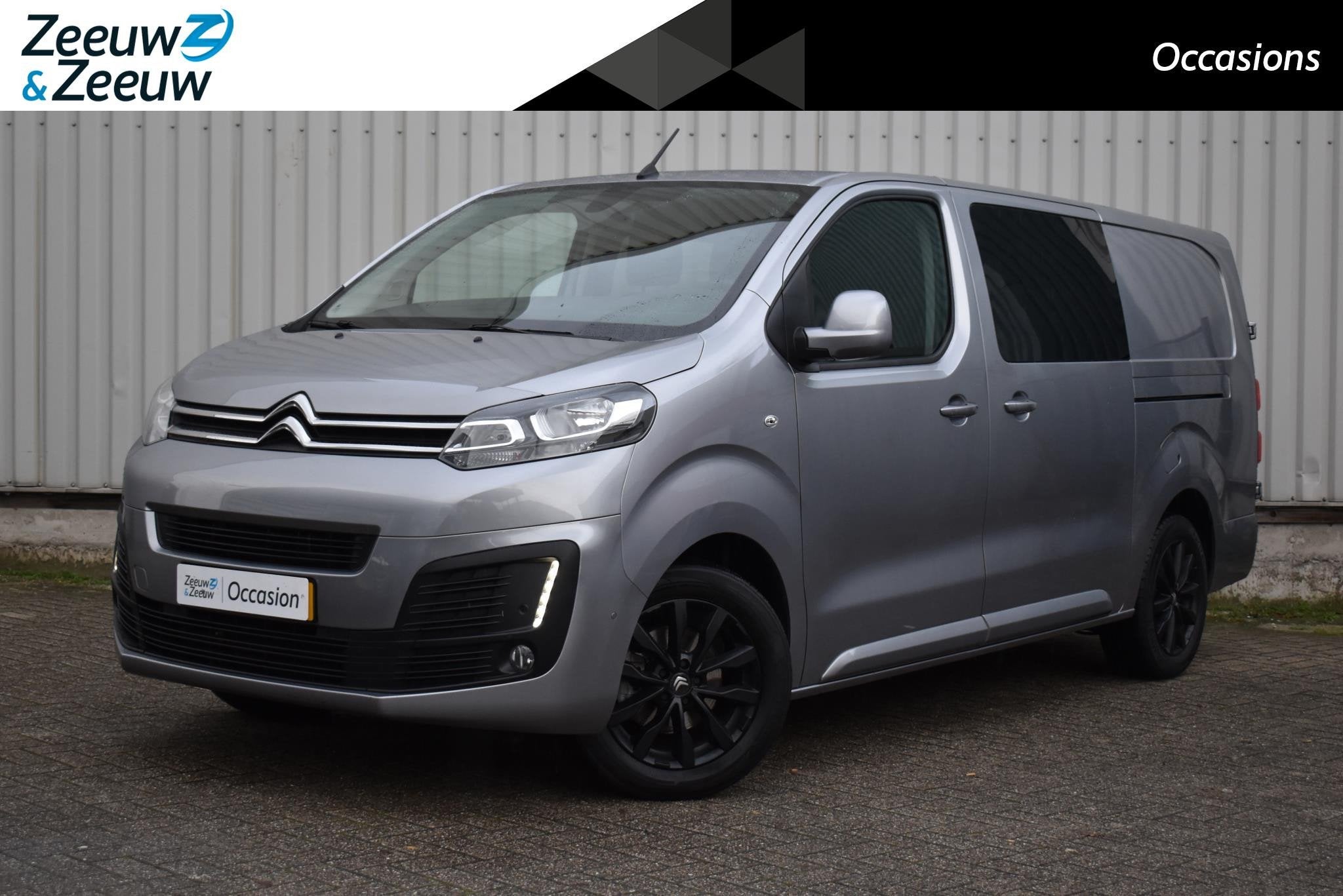 Citroen Jumpy 2.0 BlueHDI 120 XL Driver Dubbele Cabine |Zeer, Stof, Gebruikt, Euro 6, 4 cilinders