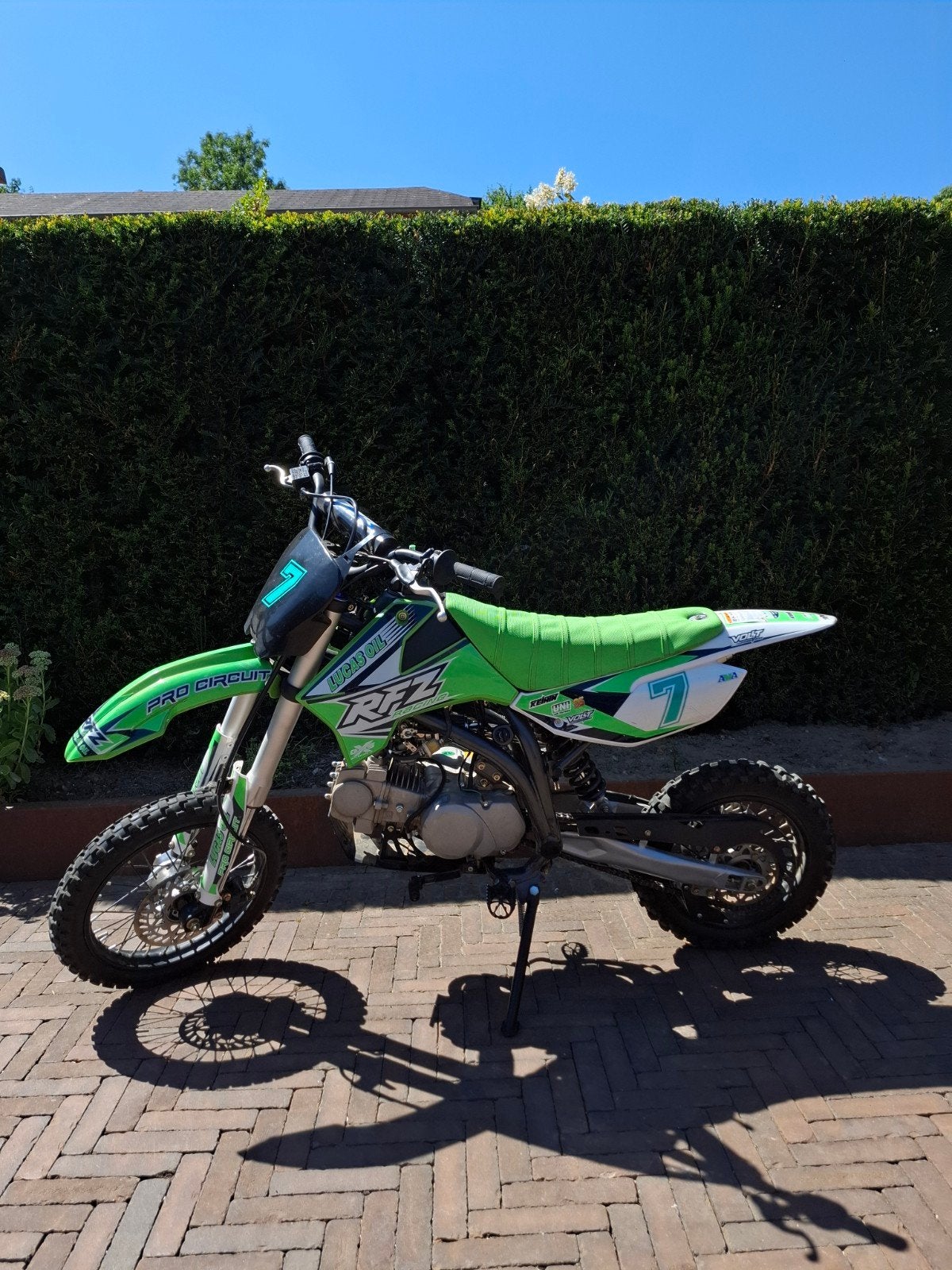 Apollo RFZ 125cc Pitbike te koop of te ruil, Ophalen, Gebruikt, 125 cc, 4 versnellingen