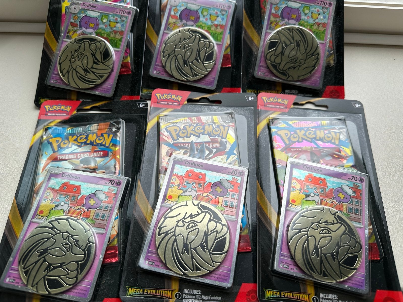 Pokémon Mega Evolution 6x Blister + 8x Sleeved Boosters, Ophalen of Verzenden, Nieuw, Booster