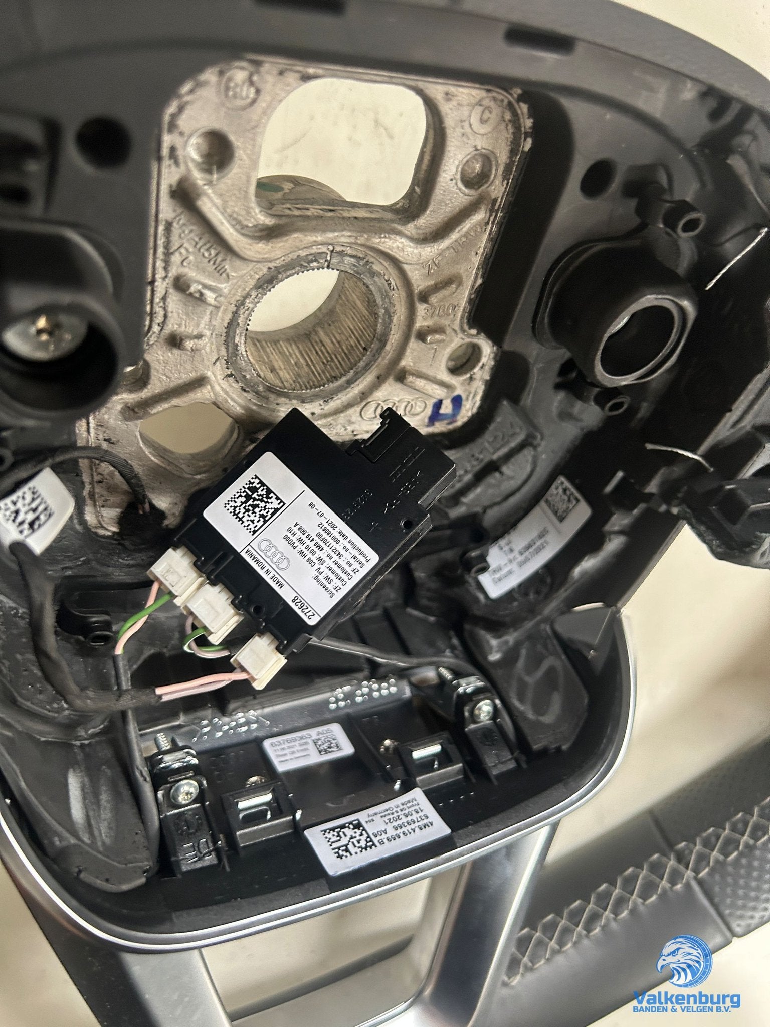Originele Audi A4 S4 Q4 Q5 Q7 Q8 S line leder geperforeerd s, Gebruikt, -, -, Ophalen of Verzenden