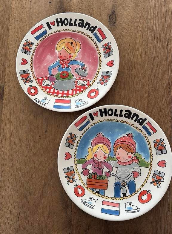 Blond Amsterdam borden Holland, Ophalen, Blond Amsterdam, Zo goed als nieuw, Bord(en)