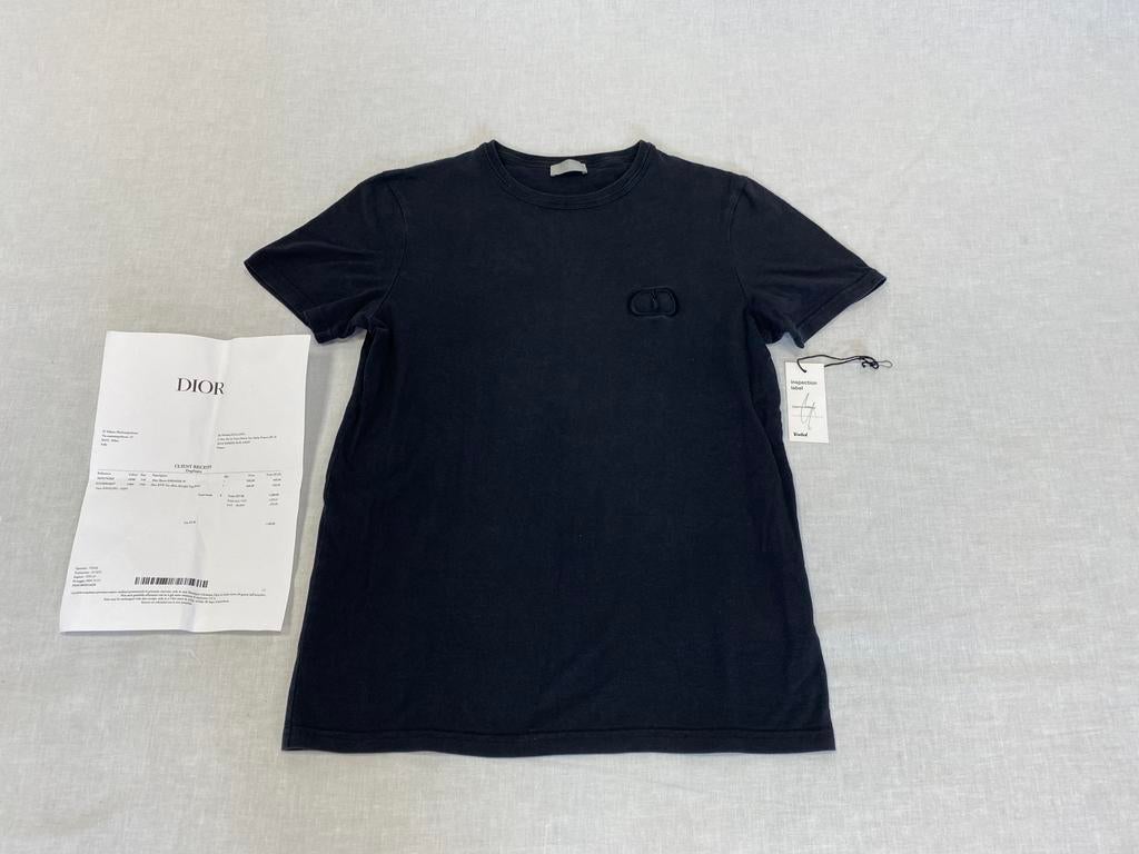 Dior T-Shirt CD Icon Relaxed Fit Black Size XS, Verzenden, ., Zwart, Zo goed als nieuw