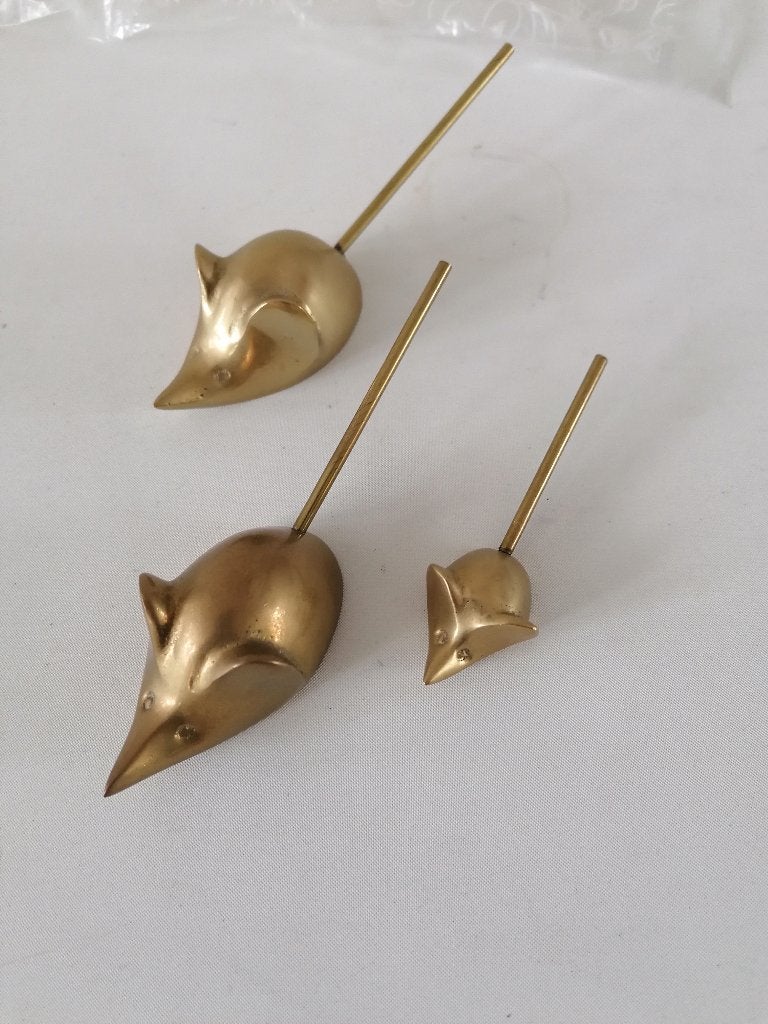 set vintage hollywood regency muizen heel decoratief, Antiek en Kunst, Ophalen of Verzenden