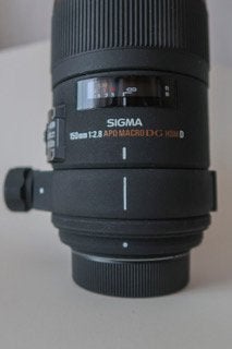 Te Koop: Sigma Macrolens 150 mm voor Nikon en sliding plate, Ophalen, Zo goed als nieuw, Macrolens