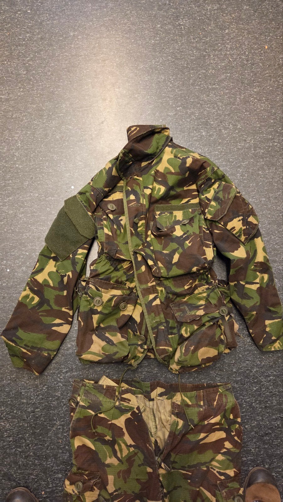 Airsoft Camouflage Pak - Jas en Broek, Kleding | Heren, Broeken en Pantalons, Onbekend, Meerkleurig, Overige maten, Ophalen of Verzenden