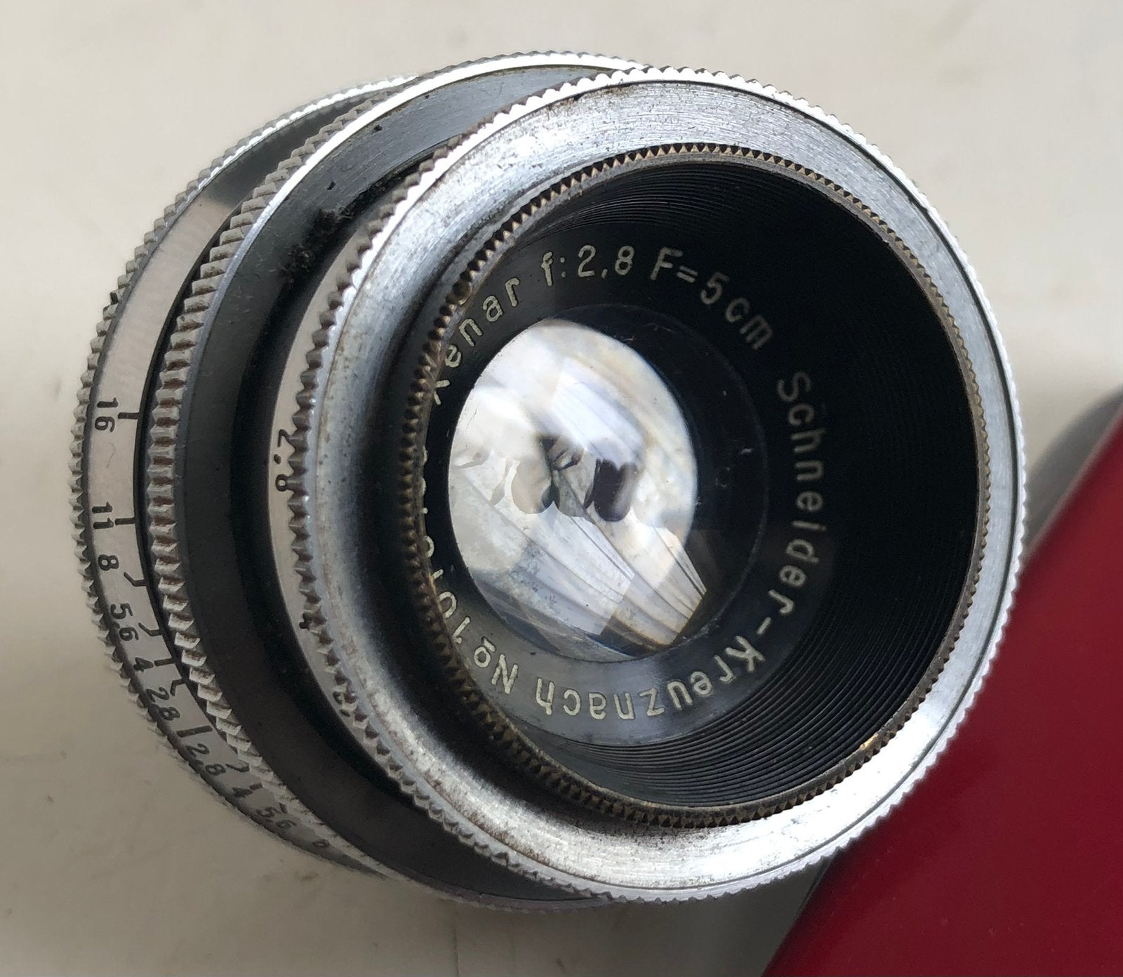 Schneider-Kreuznach Xenar 50mm, Overige merken, Gebruikt, Ophalen of Verzenden, Standaardlens