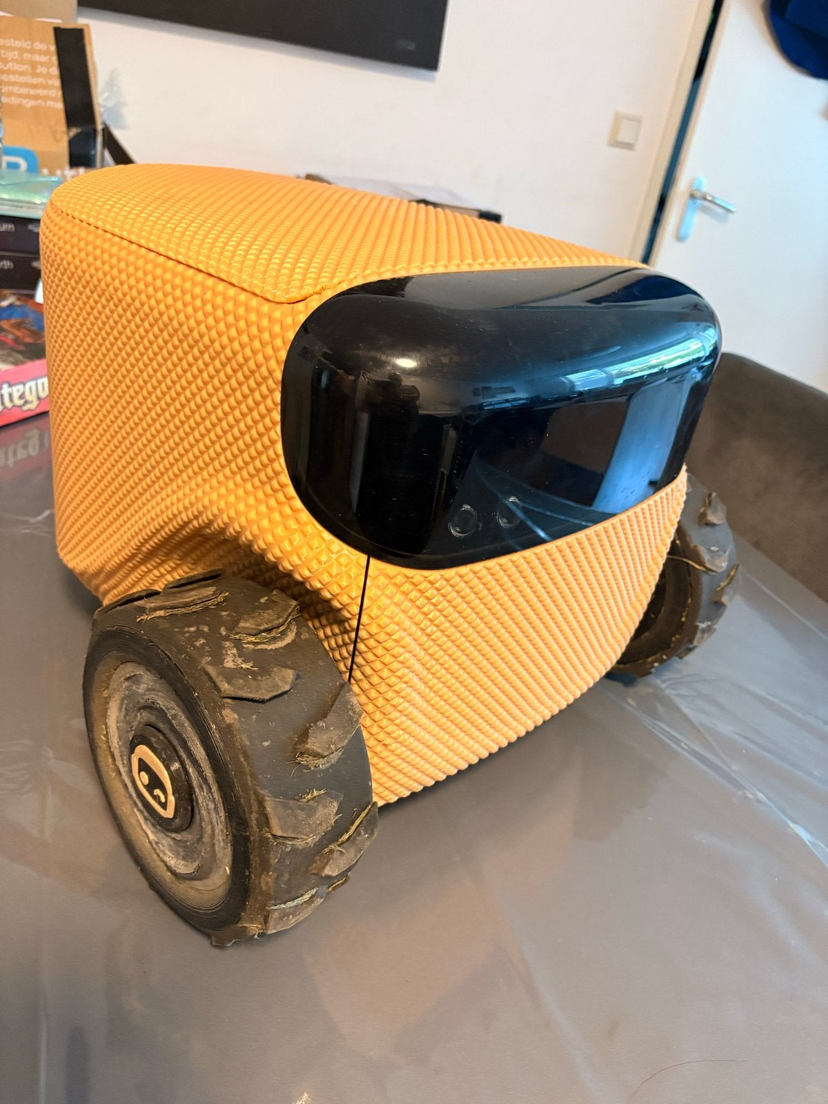 Slimme Robotmaaier met WiFi en Oplaadstation, Tuin en Terras, Robotmaaiers, Ophalen of Verzenden, Gebruikt, Bestuurbaar via app