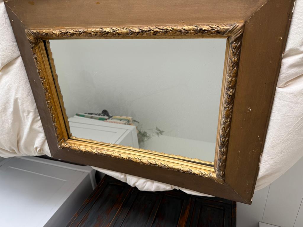 Speigel, Huis en Inrichting, Woonaccessoires | Spiegels, Ophalen, Zo goed als nieuw, Minder dan 100 cm, Rechthoekig