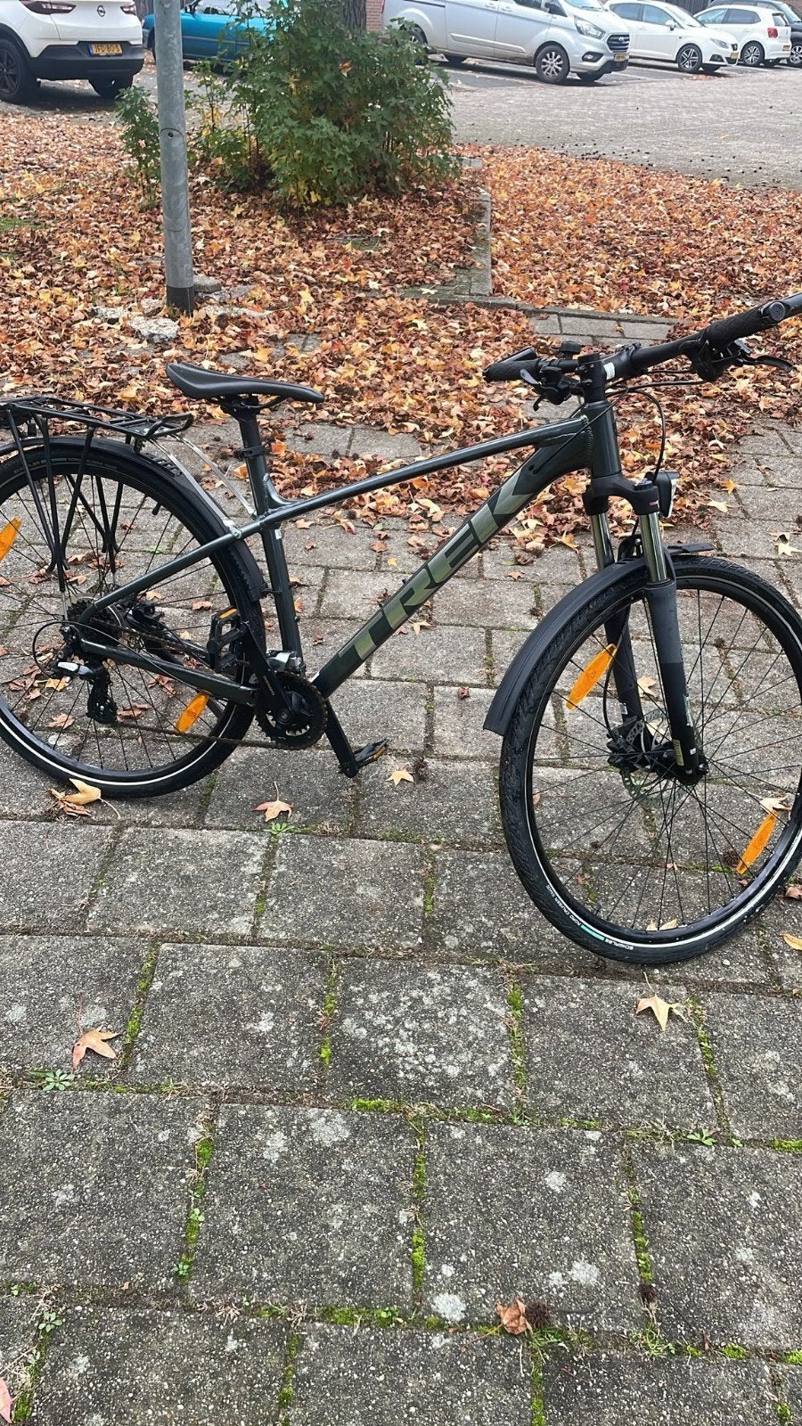 trek fiets, Ophalen, Trek