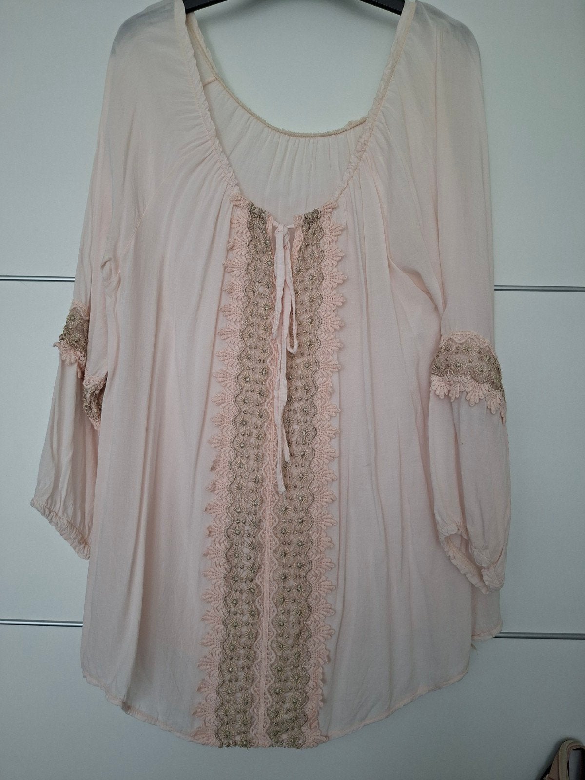 Blouse L, Ophalen, Zo goed als nieuw, Maat 42/44 (L), Roze