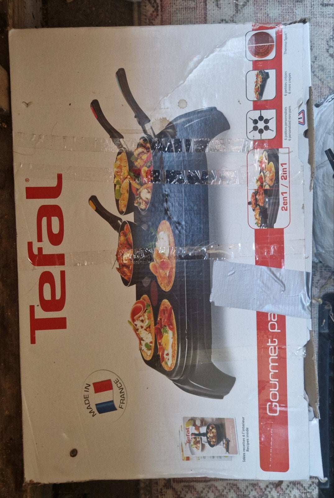 Gourmet set NETJES, Witgoed en Apparatuur, Gourmetstellen, Ophalen, Zo goed als nieuw, 4 t/m 7 personen
