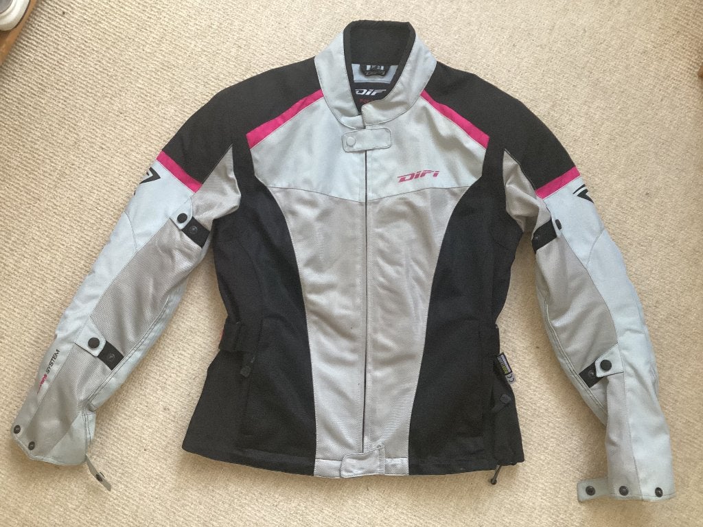 Motorpak dames, z.g.a.n. maat 40 en motorhandschoenen, Motoren, Ophalen, Combipak, Difi, Dames