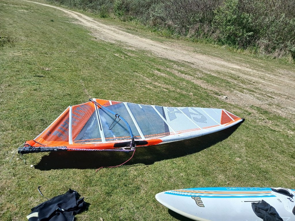 Surfzeil Sailloft 7.8, Watersport en Boten, Windsurfen, Gebruikt, 6.5 m² tot 8 m², Met draagtas, Zeil