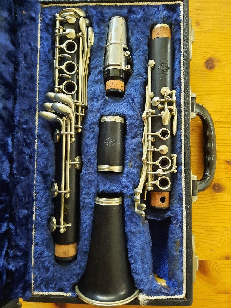 Selmer Bb klarinet full Boehm, Bes-klarinet, Gebruikt, Ophalen of Verzenden, Met koffer