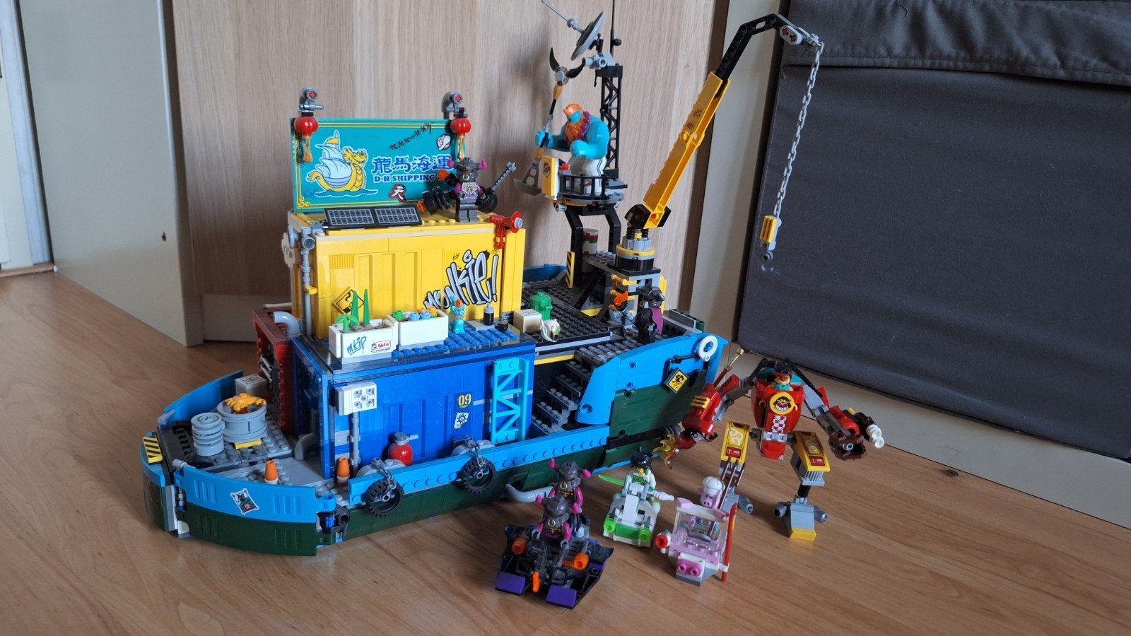 Lego Monkie Kid 80013: Monkie Kid's Team Secret HQ, Overige thema's, Verzenden, Lego, Complete set