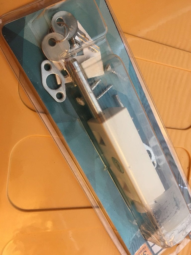 Nieuw Sencys Oplegslot met sleutels, Ophalen of Verzenden, Nieuw, IJzer, Slot