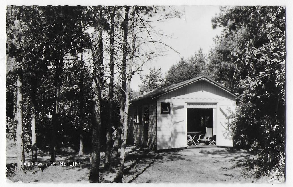 Putten Vakantiecentrum de instuif Oude Ansichtkaart ( B3139, Ophalen of Verzenden, 1960 tot 1980, Gelopen, Gelderland
