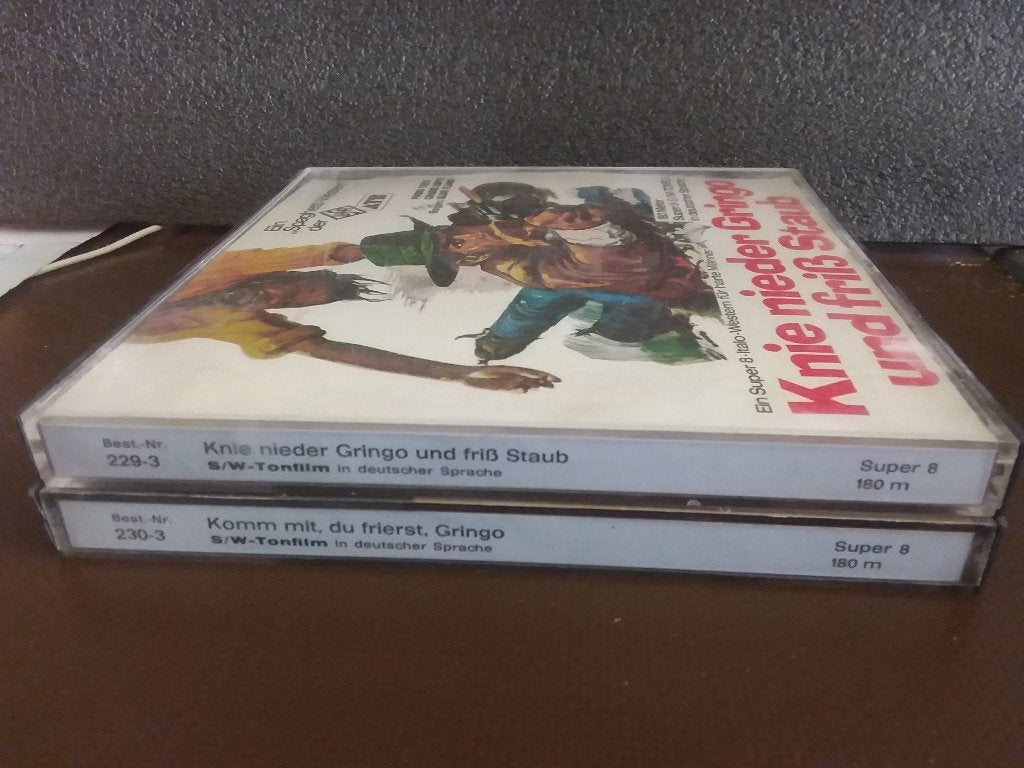 2 super 8 films 180m per film, Ophalen of Verzenden, 8mm film