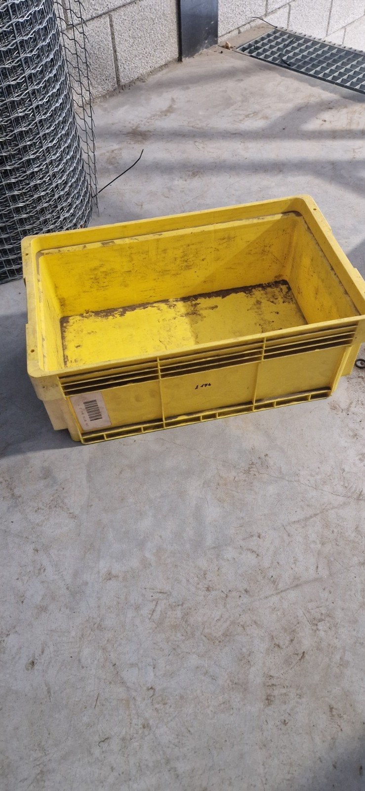 20x Kunststof bakken 52x32x20 cm - Gebruikt, Ophalen