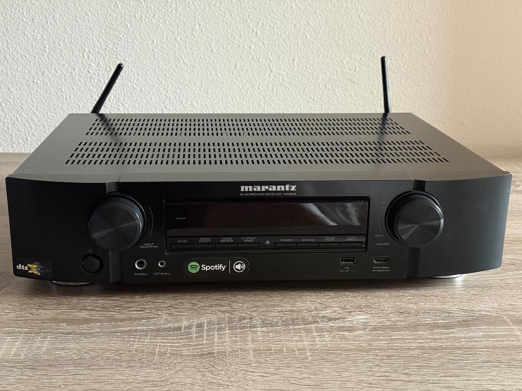 Versterker Marantz AV surround receiver nr 1606, Zo goed als nieuw, 60 tot 120 watt, Ophalen, Marantz