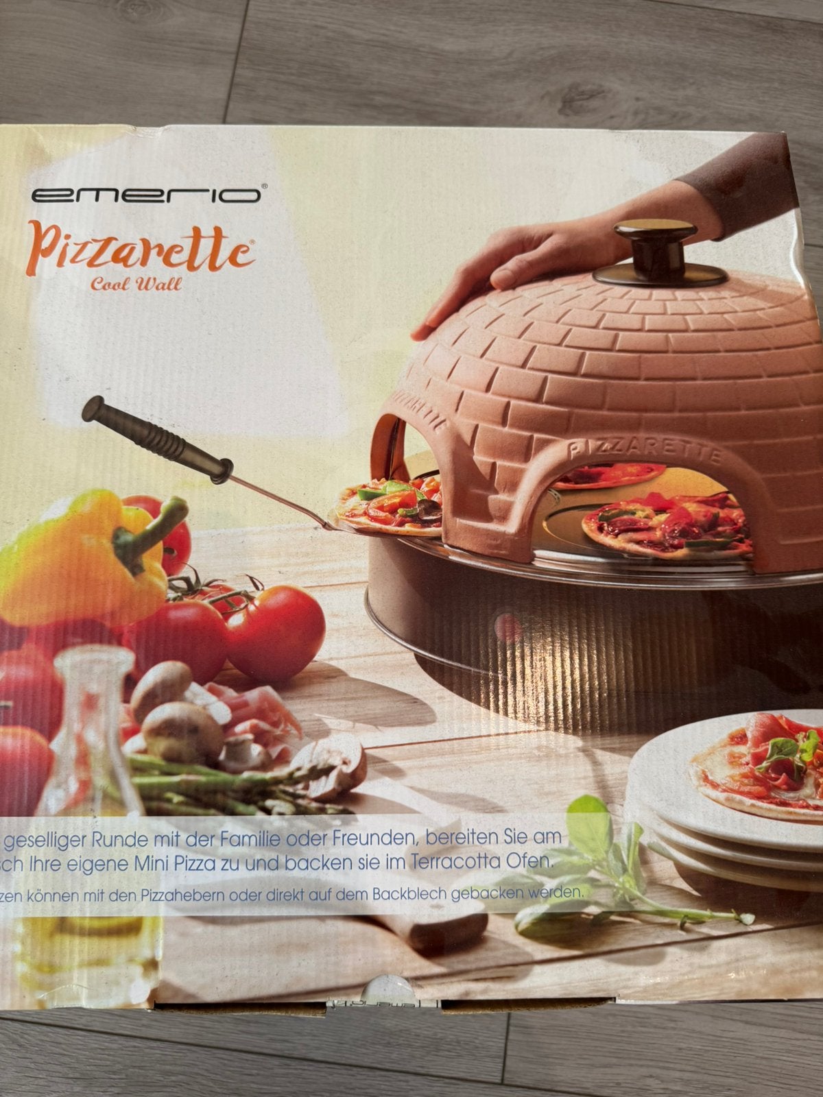 Pizzarette nieuw, Witgoed en Apparatuur, Gourmetstellen, Ophalen, Zo goed als nieuw, 4 t/m 7 personen