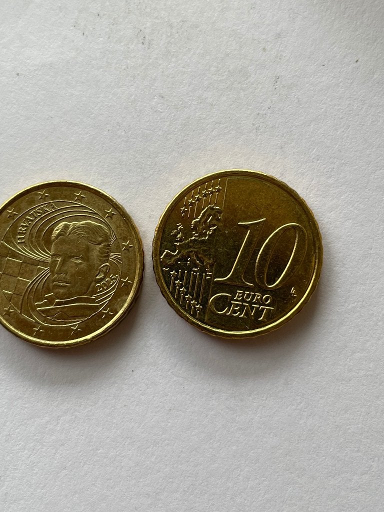 Kroatië Euro munt van 10 cent 2025, Ophalen of Verzenden, Overige landen, 10 cent, Losse munt