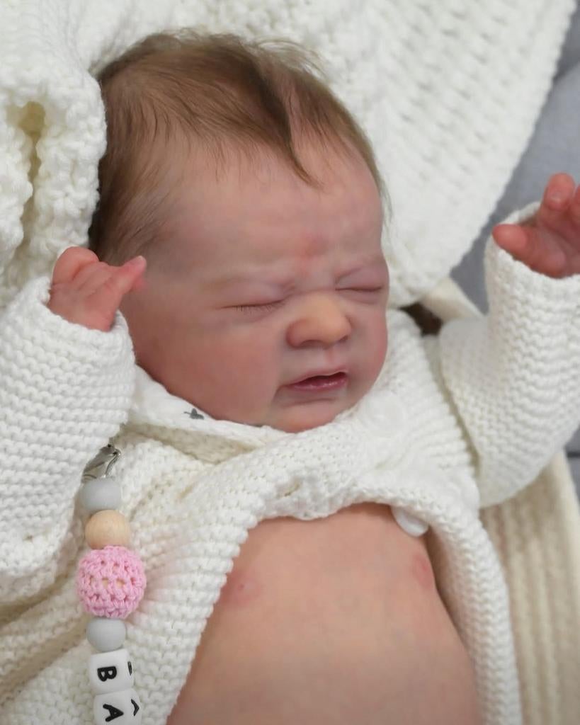 Reborn baby * Odessa *, Verzamelen, Ophalen of Verzenden, Zo goed als nieuw, Babypop, Levensecht of Reborn