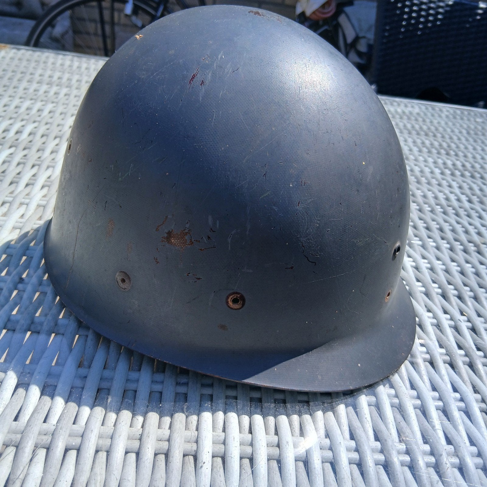 Een M53 binnenhelm zonder liner leeg dus, Verzamelen, Ophalen, Landmacht, Nederland