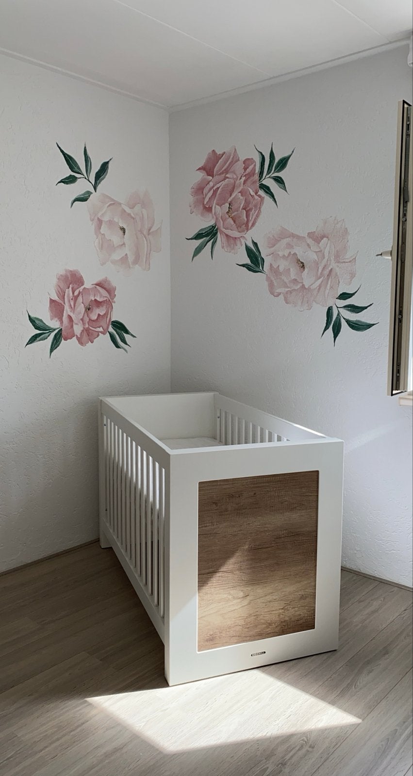 Babybedje Kidsmill long Island met lichte gebruikssporen, Ophalen, Gebruikt, Wit, 190 cm of minder