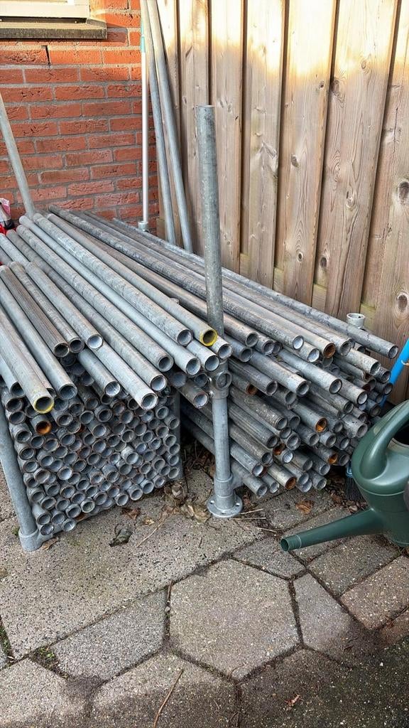 Buis staal verzinkt 33,7 mm diverse lengtes steigerbuis, Ophalen, Overige materialen, 80 mm of meer