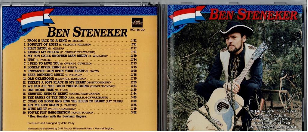 BEN STENEKER  20 TRACKS, Ophalen of Verzenden, Zo goed als nieuw