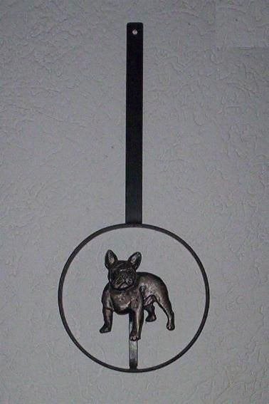 1 franse bulldog bulldoggen ongeveer 43 cm, Ophalen, Gebruikt, Hond of Kat, Beeldje of Figuurtje