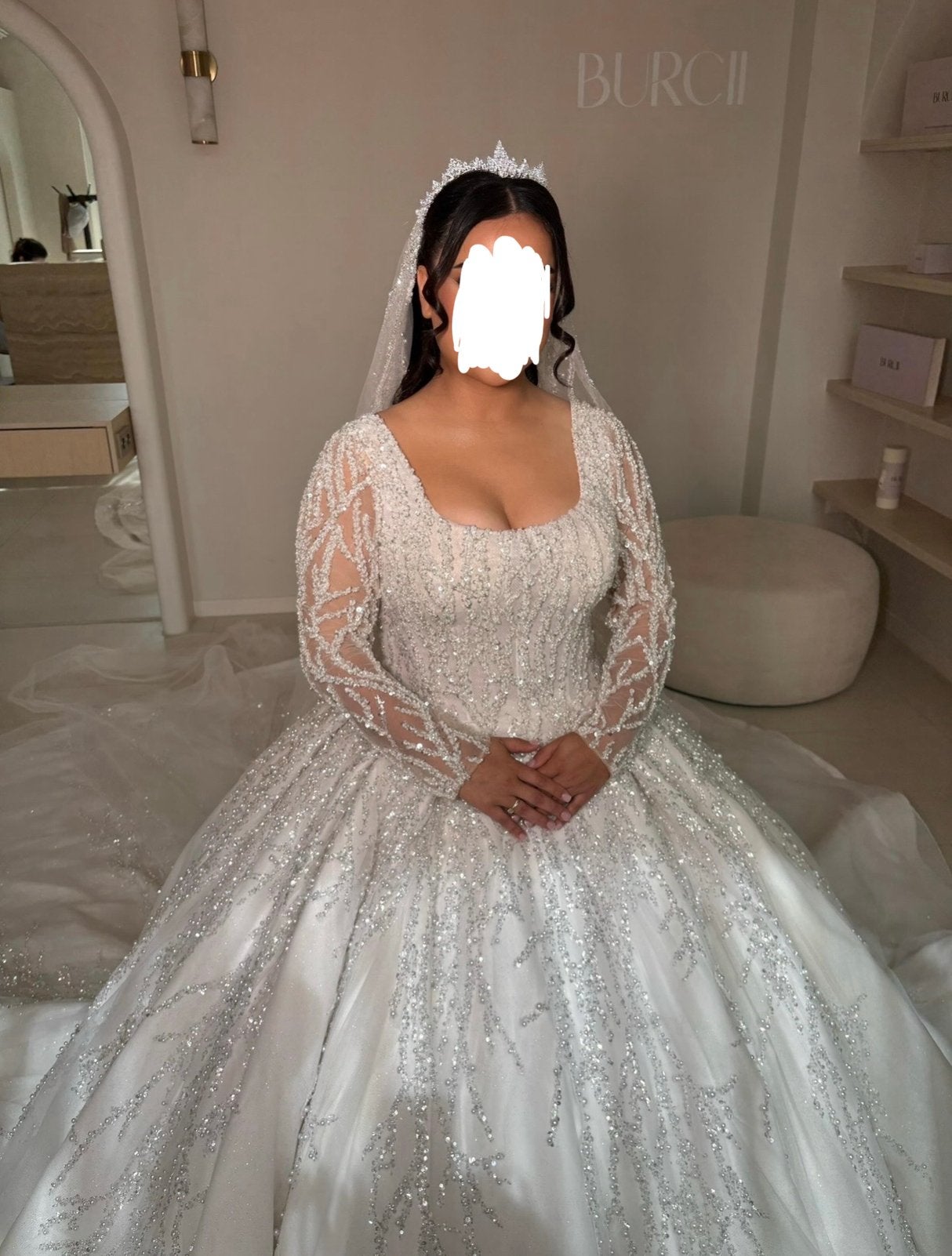 Prachtige bruidsjurk te koop!, Kleding | Dames, Trouwkleding en Trouwaccessoires, Nieuw, Trouwjurk, Wit, Ophalen