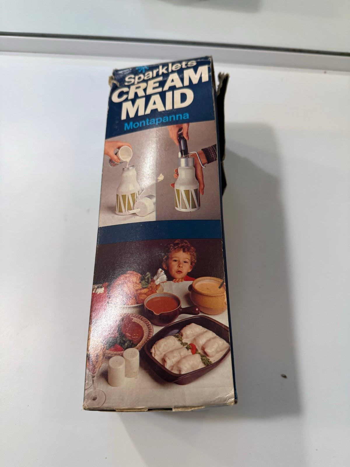 Vintage Sparklets Cream Maid Slagroomapparaat Jaren '70, Ophalen of Verzenden