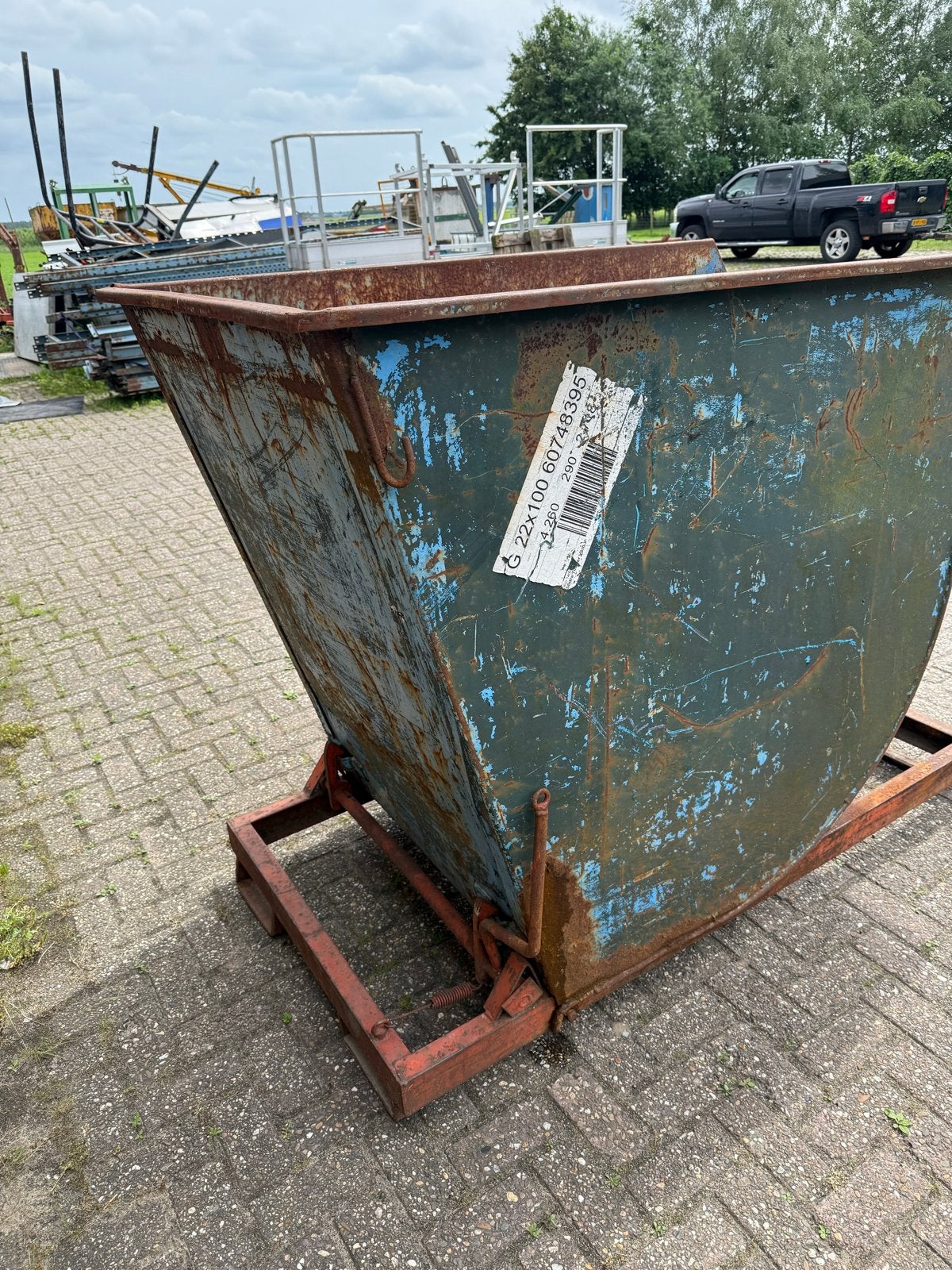 Heftruck kiepbak - Werkt naar behoren, Ophalen of Verzenden, O, O, O