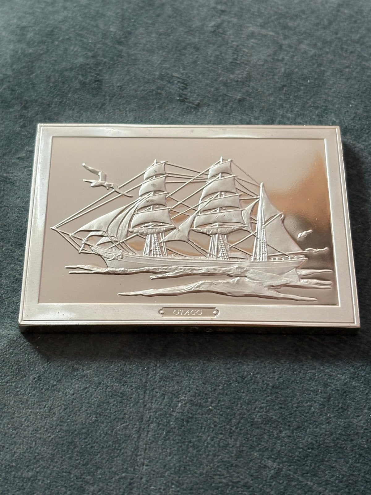 Franklin Mint 'Otago' Zilveren Penning - 1 van 50, Ophalen of Verzenden, Zilver