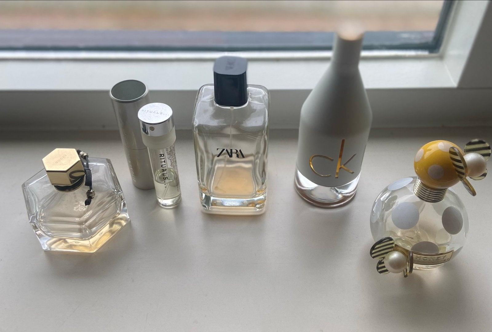 Diverse restjes parfum voor haar, o.a. CK IN2U, Ophalen of Verzenden, Gebruikt