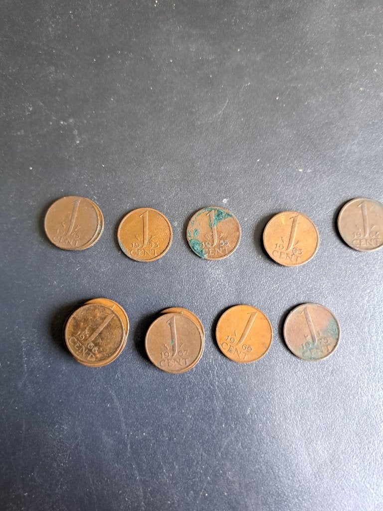 Munten centen, Ophalen, Koningin Juliana, Overige waardes, Losse munt