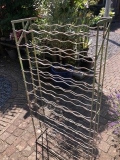 metalen wijnrekken, Ophalen, Gebruikt