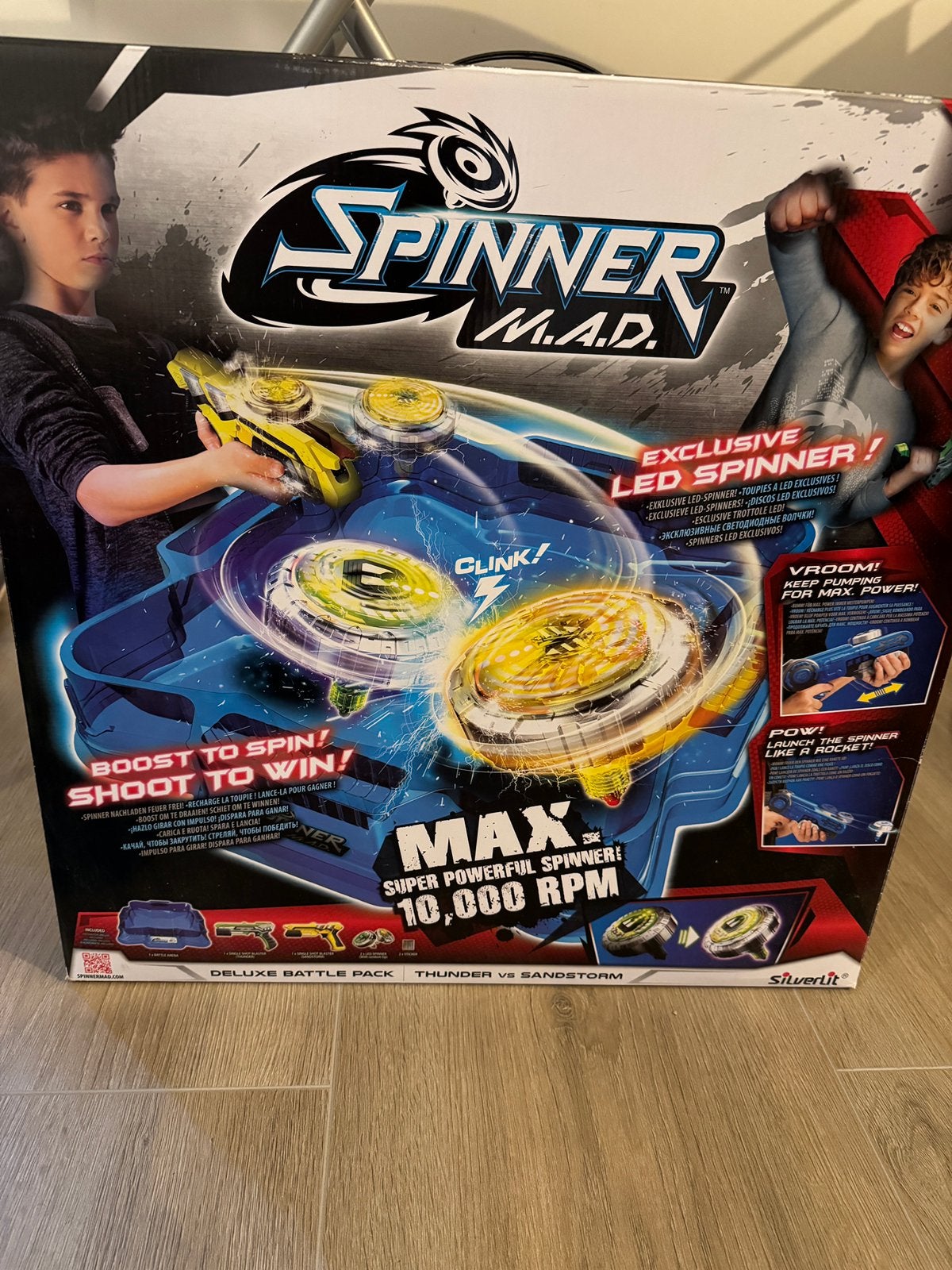 Spinner mad deluxe battle pack, Ophalen of Verzenden, Zo goed als nieuw
