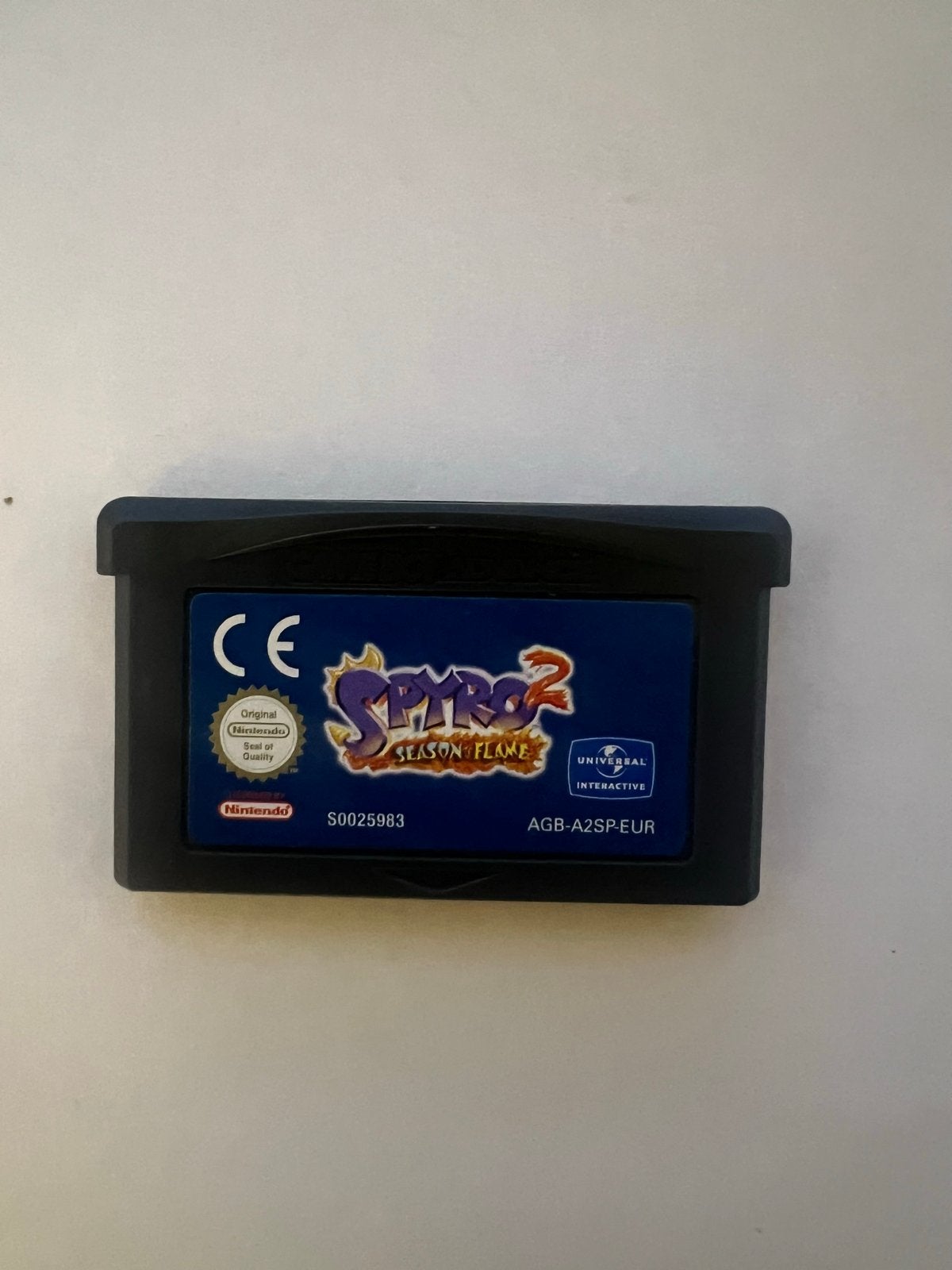 Spyro 2 Season of Flame GBA Game Boy Advance, Spelcomputers en Games, Gebruikt, 1 speler, Ophalen of Verzenden, Vanaf 3 jaar