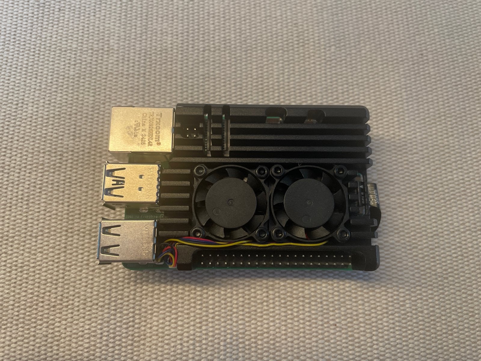 2x Raspberry Pi 5 met 512GB NVMe & actieve koeling, 2 tot 3 Ghz, 8 GB, Ophalen of Verzenden, Zo goed als nieuw