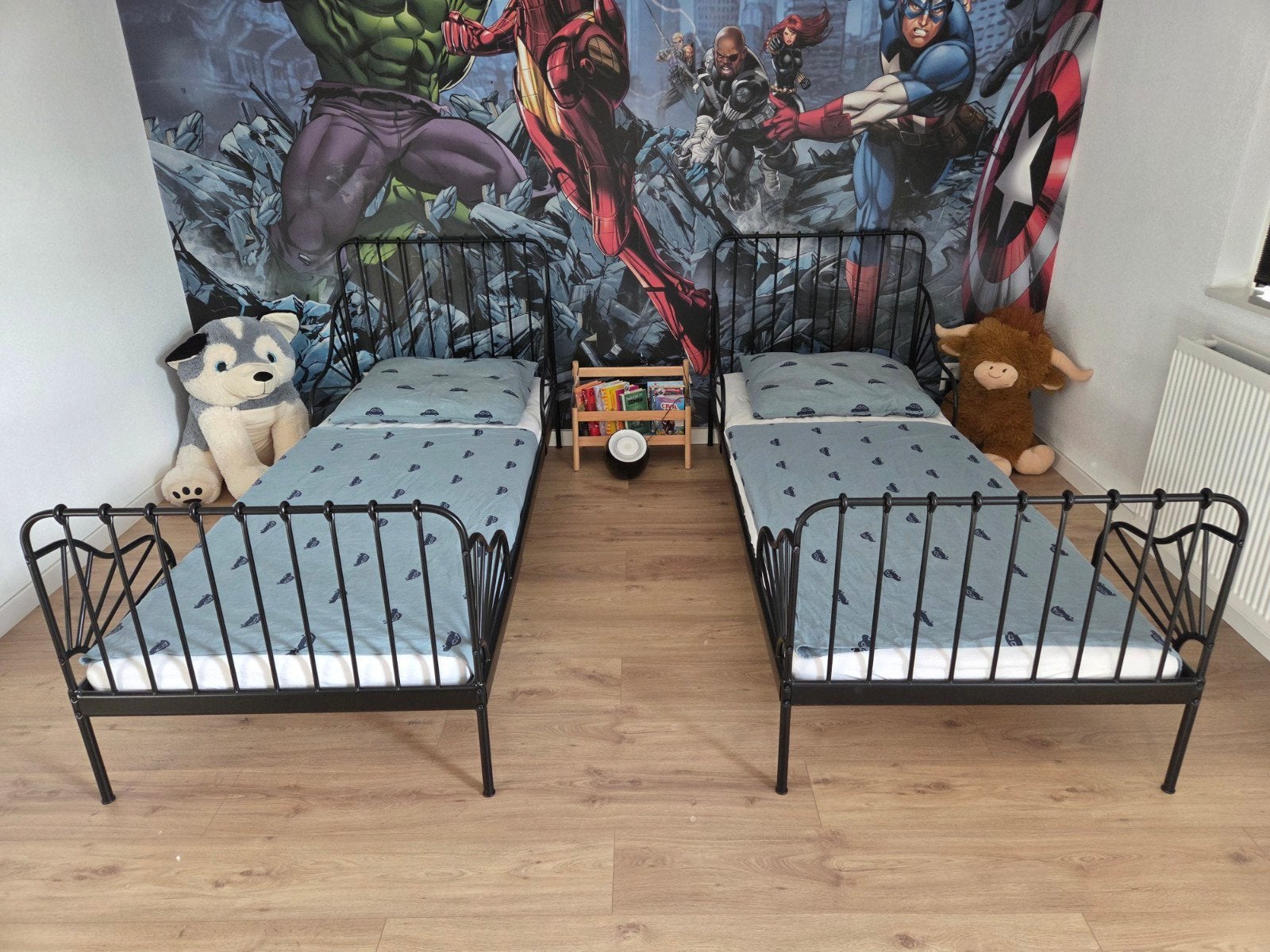 Meegroeibed Minnen Ikea, Ophalen, 70 tot 85 cm, Zo goed als nieuw, Lattenbodem