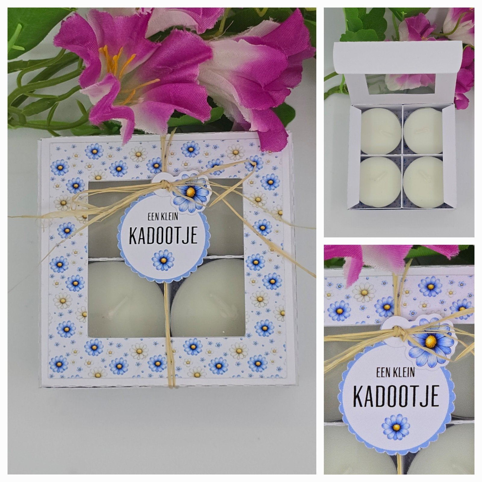 zelfgemaakt leeg cadeaudoosje, Ophalen of Verzenden, Zo goed als nieuw, Overige thema's