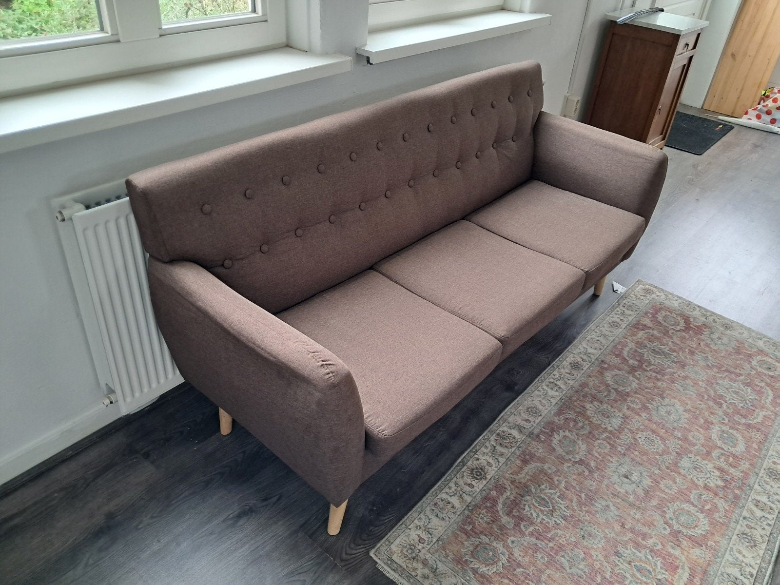 VidaXL bank - Comfortabele driepersoonsbank, Ophalen, Modern, Klassiek, Gebruikt, Driepersoons