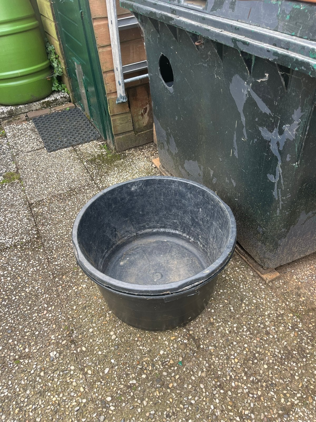 Zwarte speciekuip - 20 liter. 2 stuk 20€, Ophalen of Verzenden, Gebruikt