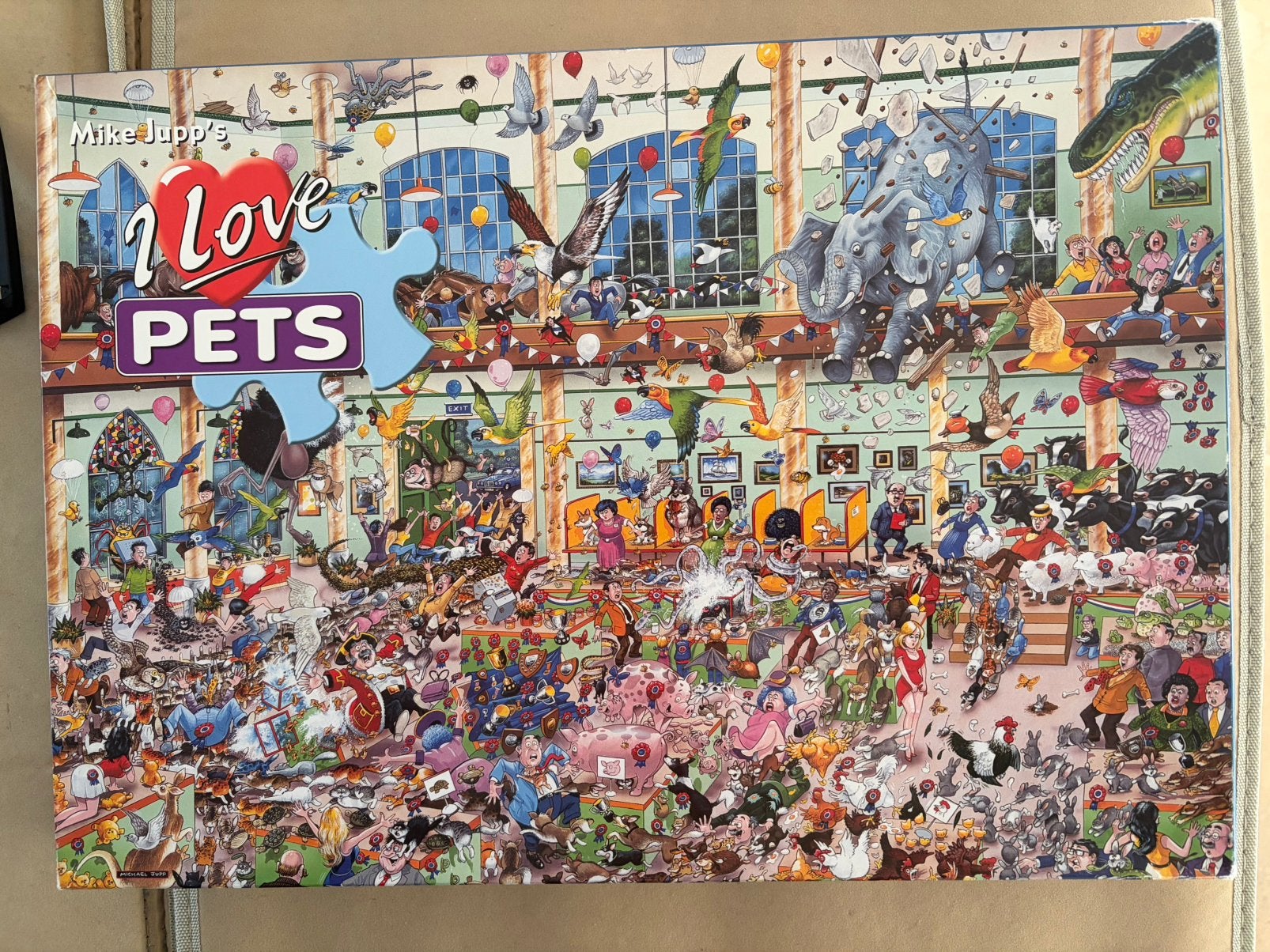 Gibsons puzzel, Hobby en Vrije tijd, Denksport en Puzzels, Ophalen of Verzenden, 500 t/m 1500 stukjes, Gebruikt, Legpuzzel