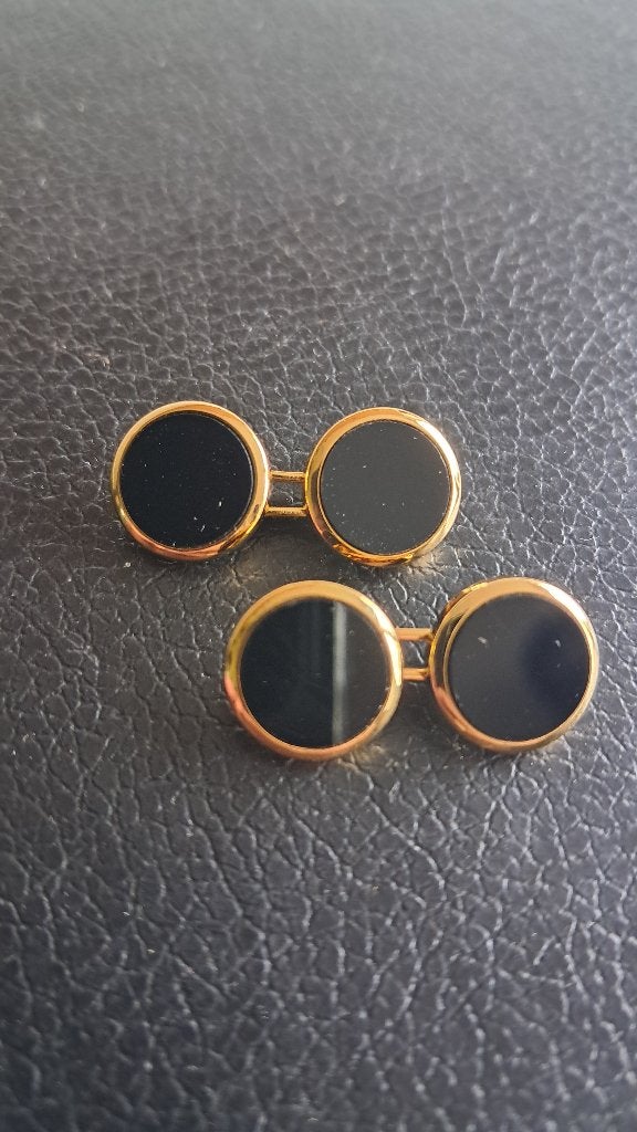 Vintage machetknopen merk ascot, Ophalen of Verzenden, Zo goed als nieuw, Overige materialen, Verguld