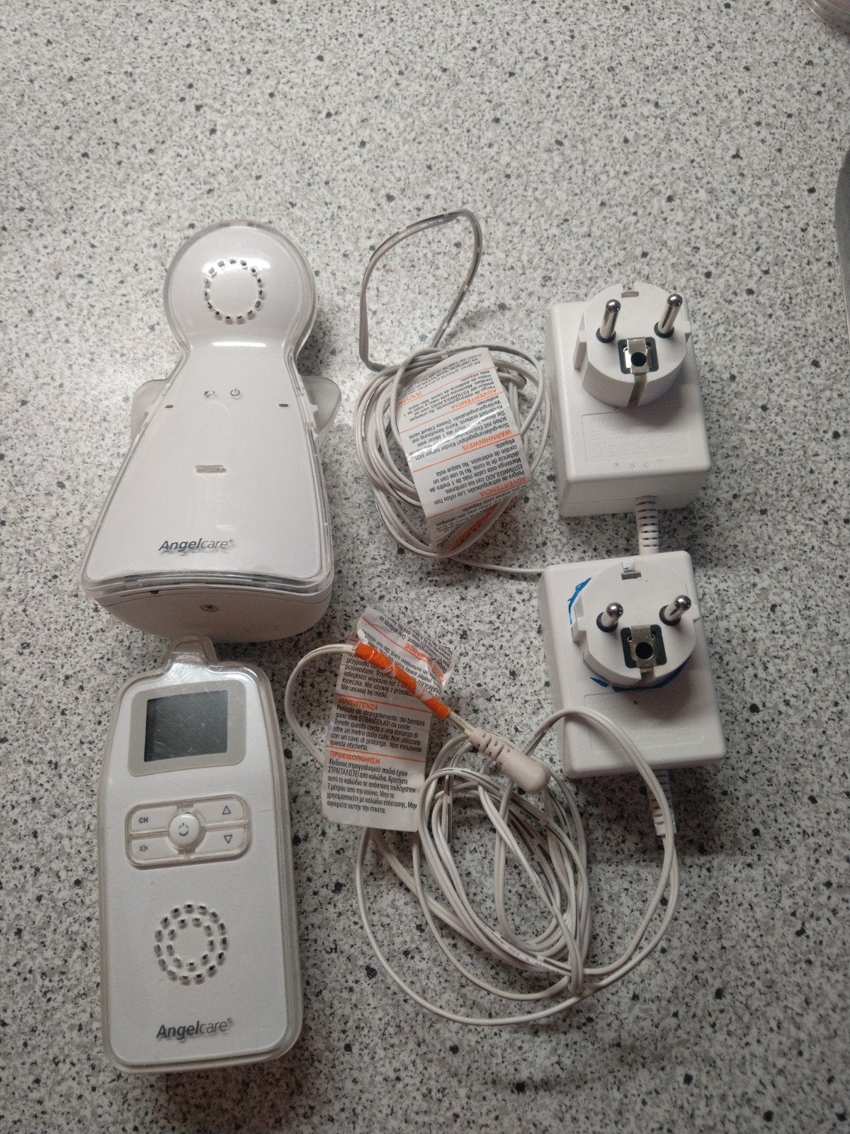 Angelcare Babyfoon Nette staat! Werkt goed!, Ophalen of Verzenden, Zo goed als nieuw, Detector, Sensor of Melder, Rook